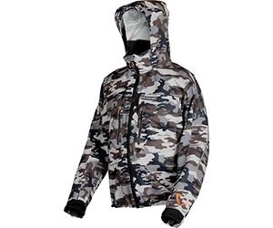 Savage Gear Giacca Null SG Camo Jacket - Camo Gris, M