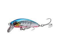 Savage Gear Gravity Minnow 50F - Esca galleggiante e affondante in acqua salata per sgombri, spigole e orate, esca leggera e da lancio per la pesca ai predatori Stampa fotografica Barracuda rosa 5 cm