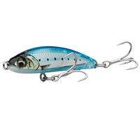Savage Gear Gravity Pencil - Esca a micropenna per spigole, sgombri, merluzzi, lancio a lunga distanza, profilo piatto per una presa superiore in acqua, esca da pesca in acqua salata blu verde 7 cm