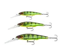 Savage Gear Gravity Twitch DR Lure, esca da predatore con sistema a gittata lunga in tungsteno, azione frenetica, sonaglio incorporato, arresto della rotazione, pesca calda, 11,5 cm, 28 g