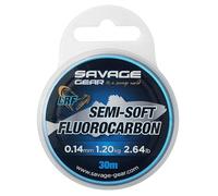 Savage Gear LRF - Fluorocarbon semi-morbido, 30 m