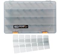 Savage Gear Lurebox Smoke - Scatola per esche da pesca, 36 x 22,5 x 5 cm