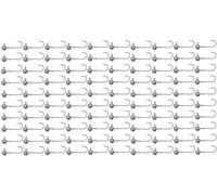 Savage Gear Palla Testa Gr.4/0 18G 100 Pezzo Piombo Jig-Köpfe Bulk XXL Packu