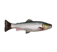 Savage Gear - Pesce in Gomma 3D Craft Trout Pulstail 20,0 cm, 104 g, Colore: Verde Argento