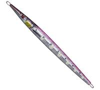 Savage Gear Salt Needle Jig - Pilker, Colore Rosa Flash Glow Dots PHP, Lunghezza: 9 cm/20 g