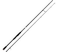 Savage Gear SG2 Medium Game Spinning Rod, Canne da pesca, Canne da spinning, Predator, Luccio, Persico, Trota, Lucioperca, Unisex, Nero, 1,98m | 12-35g