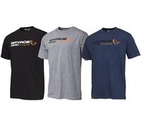 Savage Gear Signature Logo T-Shirt, Encre Noire, XL Unisex
