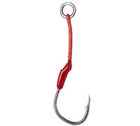 Savage Gear Single Bloody Assist Hook J misura 1/0 fino a 4/0, 4 ganci per pesca (3/0)