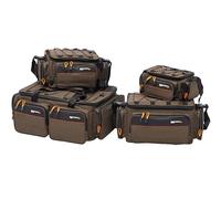 Savage Gear System Box Bag - Borsa a tracolla leggera per i pescatori mobili - Include 3 scatole per esche, custodia protetta dai raggi UV - Ideale per esche e attrezzature più piccole Piccolo