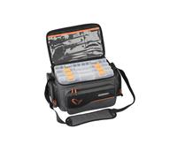 Savage Gear System Box Bag Tasche 4 Tasche L Grigio 4 Box (24x47x30cm)