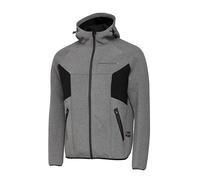 Savage Gear Tec-Foam Zip Hoodie Hooded Sweatshirt, Grigio Scuro Melange, L Unisex
