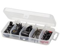 Savage Gear Texas and Carolina Rigging Kit 100pezzi Accessori Esche Siliconiche