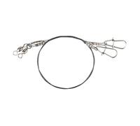 Savage Gear Titanium Spin Trace 1 x 7, 35 cm, 0,40 mm, 15 kg, 2 vani in acciaio, per la pesca del luccio, vano per spinning, vano in titanio