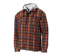 Savage Gear Twin Shirt Jacket Giacca 3-in-1 Regular Arancione/Grey Check M