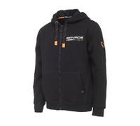 Savage Gear Urban Felpa con Zip e Cappuccio Black Pullover Div. Mod. Taglie