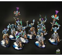 Savage Orc Boar Boyz Mob COMMISSIONE dipinto