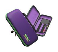 SAVAGE RAVEN by Skull & Co. Every Day Slim Carrying Case for Nintendo Switch 2: Portable Hard Shell Protective Travel Gaming Console Protection Case, Accessories, Storage, Eva Purple