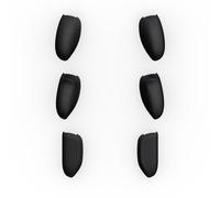 SAVAGE RAVEN by Skull & Co. Interchangeable Grip Set (Snap/Trigger/Plus, 3 Pairs) for FissionGrip, NeoGrip, GripCase, JoyGrip - for Nintendo Switch 2 with Protective Case - Black