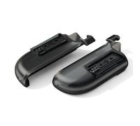 SAVAGE RAVEN by Skull & Co. Protective Cover for Nintendo Switch 2 Joy-con - for Use with Interchangeable Grip Attachments (Snap/Trigger/Plus Grip), 1 Pair, Black