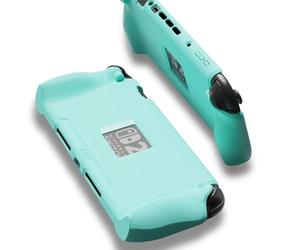 Savage Raven by Skull & Co. StandGrip for Nintendo Switch 2: A Soft Protective Case with Textured Grips Full Protection and Stand, Shock-Absorption Non-Slip and Anti-Scratch Cover Design- Light Green