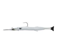Savage Salt 3D Needlefish PULSETAIL 23CM 55G White Silver