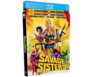 Savage Sisters (Blu-ray) Gloria Hendry Cheri Caffaro Rosanna Ortiz Sid Haig