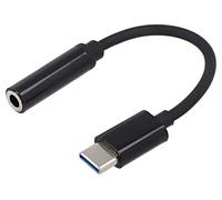 SAVAK-35 AK-35 Cavo USB 3.1 Jack 3,5mm Femmina,USB C-Spina 0,12m Bianco SAVIO