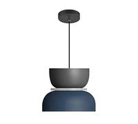 SAVALE Luce Industriale Moderna Macaron Lampada A Sospensione Colorata metà del Secolo per Illuminazione A Soffitto Piccolo Lampadario in Alluminio per Camera da Letto Cucina (E)