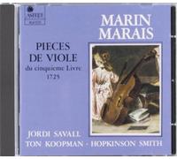 Savall - Marin Marais : Pièces de viole du 5e 1725