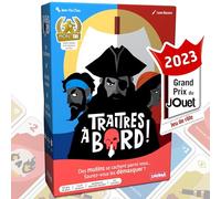 SAVANA Traditori a Bordo - Gioco da Tavolo di Carte | Gioco di Società di Identità Segreta, Bluff e Tradimento | Facile da Imparare, Partite Veloci da 15 Minuti | Da 3 a 8 Giocatori, Età 10+