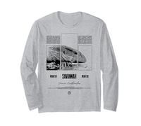 Savannah Monitor Modern Streetwear Reptile Keeper Maglia a Manica
