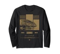 Savannah Monitor Modern Streetwear Reptile Keeper Maglia a Manica