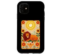 Savannah Predator Mane Roar Cat Wild Custodia per iPhone 11