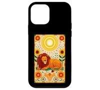 Savannah Predator Mane Roar Cat Wild Custodia per iPhone 12 mini
