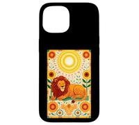 Savannah Predator Mane Roar Cat Wild Custodia per iPhone 15
