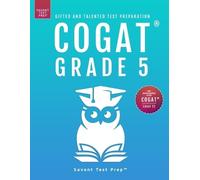 Savant Prep COGAT Grade 5 Test Prep-Gifted and Talented Test Prepara (Tascabile)