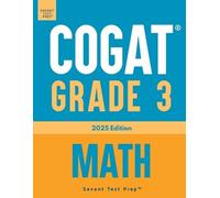 Savant Test Prep COGAT Grade 3 Math (Tascabile)