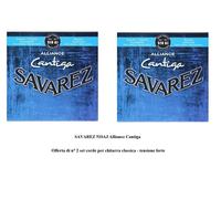 SAVAREZ 510AJ BLU ALLIANCE CANTIGA OFFERTA 2 SET DI CORDE PER CHITARRA CLASSICA