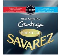 SAVAREZ - 510CRJP;SET TENSIONE MISTA CHITARRA CLASSICA Set di Corde per Chitarra Classica, Tensione Mista, Serie New Cristal Cantiga Premium