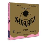 Savarez 520 F High Tension G3w - Set di corde per chitarra, colore: Rosso