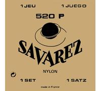 SAVAREZ - 520P SET CON ALTI AVVOLTI IN PLASTICA CHITARRA CLASSICA Set Corde Chitarra Classica, Tensione Normale, Corde Acute: Nylon Rett, 2^ e 3^ Corda: Plastica, Corde Basse: Rivest. Tradizionale