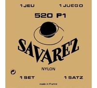 Savarez 655847 Corde per Chitarra Classica Concert 520P1, Cantini Rettificati, Bassi Tradizionali, Set Tensione Standard, Rivestite, Plastica, Rosso