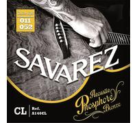 Savarez A140 ustom Light 011/052 Muta Corde Per Chitarra Acustica Phosphor...