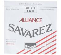 Savarez Corde per chitarra classica Alliance HT Classic 543R corde singole G3/Sol3 Carbon standard, si adatta al set di corde 540R, 540ARJ, 540RH, 500AR, 500ARJ, 510AR, 510ARJ