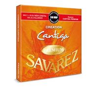 Savarez Creation Cantiga Premium - 510MRP - Chitarra da concerto - Set completo 6 corde - Tensione normale cantini & bassi - Tensione totale 38,8 kg/85,64 lbs
