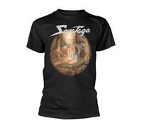 SAVATAGE - EDGE OF THORNS BLACK T-Shirt, Front & Back Print Small