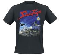 Savatage Poets And Madmen Uomo T-Shirt Nero 100% Cotone Regular