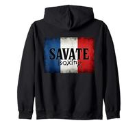 Savate Boxe Felpa con Cappuccio