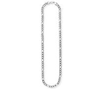 SAVE BRAVE Jackson - Collana da uomo in acciaio inossidabile di alta qualità e resistente, colore: argento, lunghezza: 55 cm, confezione regalo inclusa, 55 cm, Acciaio inossidabile, Nessuna pietra