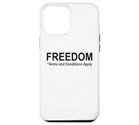 Save Freedom Terms and Conditions Apply America Land of Free Custodia per iPhone 12 Pro Max